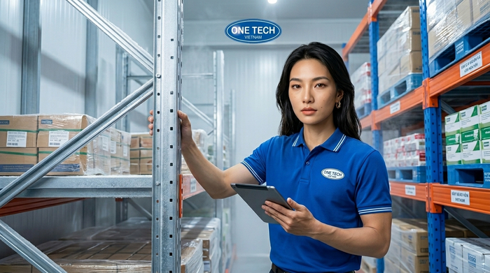 Bảo trì kệ kho lạnh giúp vận hành an toàn Bảo trì kệ kho lạnh định kỳ trong kho hàng