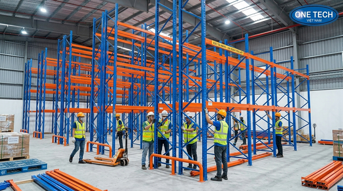 Lắp đặt kệ pallet nhanh đúng tiến độ Lắp đặt kệ pallet nhanh đúng tiến độ tại Hồ Chí Minh
