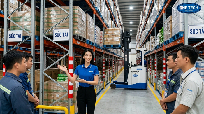 Bàn giao và đào tạo vận hành kệ VNA Bàn giao và đào tạo vận hành kệ VNA tại kho