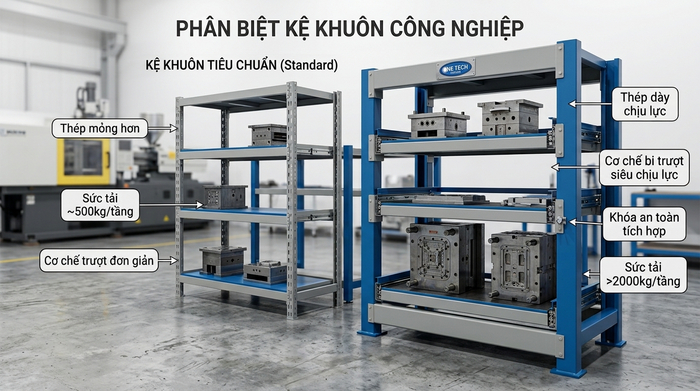 Báo giá Kệ Khuôn Hồ Chí Minh Báo giá Kệ Khuôn Hồ Chí Minh theo tải trọng và thiết kế