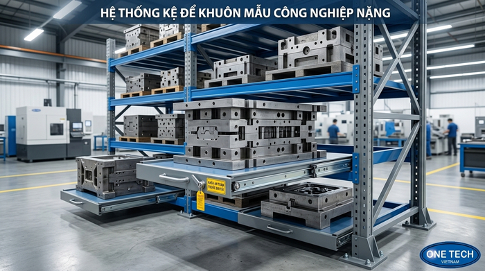 Kệ khuôn công nghiệp tải trọng nặng Kệ khuôn công nghiệp chịu tải nặng tại Hồ Chí Minh
