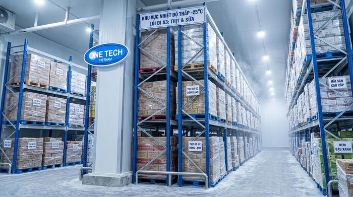 Giải pháp lưu trữ kho lạnh tại Hồ Chí Minh Kệ Selective lắp đặt trong môi trường kho lạnh