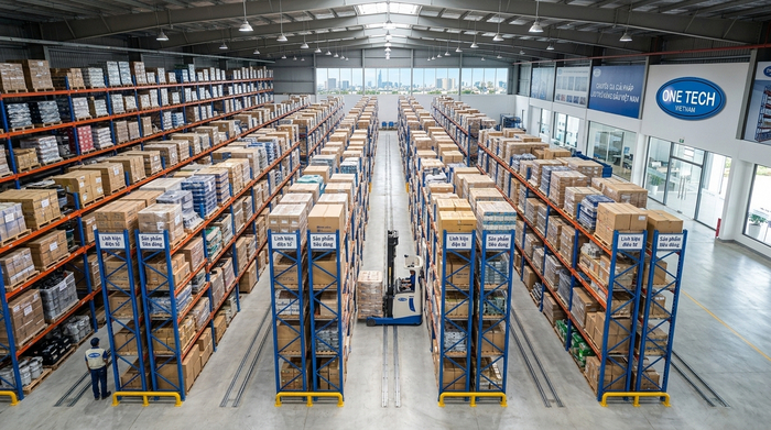 Layout kệ Narrow Aisle trong kho TP.HCM Layout kệ Narrow Aisle trong kho TP.HCM