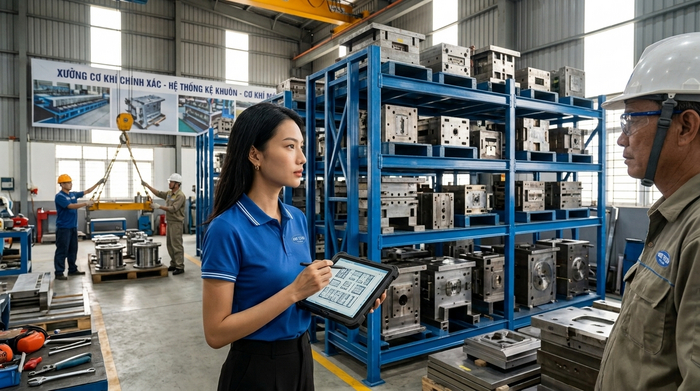 Khảo sát mặt bằng Kệ Khuôn Hồ Chí Minh Khảo sát mặt bằng lắp đặt Kệ Khuôn Hồ Chí Minh
