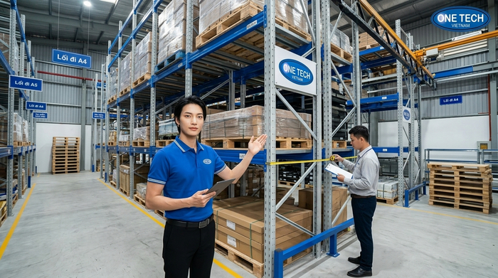 Khảo sát kho trước khi thiết kế Stacker-Crane Hồ Chí Minh
