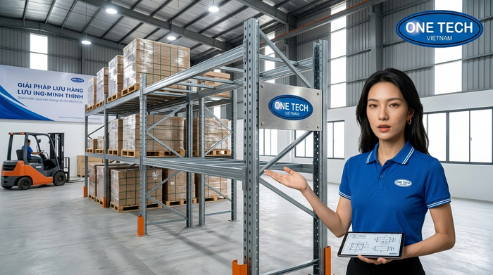 Quy trình lắp đặt kệ kho thông minh Hồ Chí Minh của OneTech