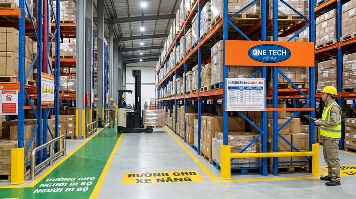 Tiêu chuẩn an toàn kệ kho trung chuyển Tiêu chuẩn an toàn cho kệ kho trung chuyển tải trọng nặng