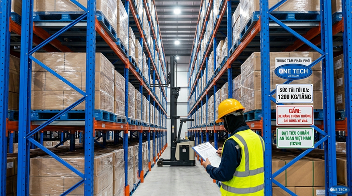 Tiêu chuẩn an toàn kệ VNA Tiêu chuẩn an toàn khi lắp đặt kệ VNA