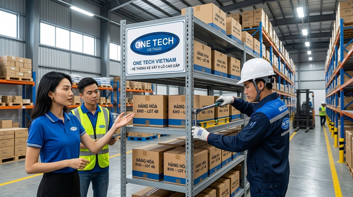 Chuyên viên OneTech tư vấn giải pháp lưu trữ cho khách hàng Chuyên viên OneTech tư vấn giải pháp lưu trữ cho khách hàng
