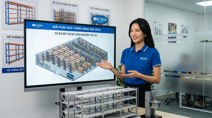 Tư vấn Kệ kho thông minh Hồ Chí Minh tại OneTech