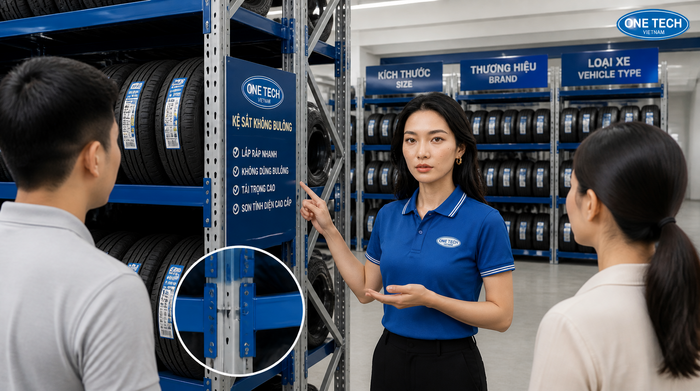 Kệ để lốp xe Hồ Chí Minh cho kho phụ tùng Kệ để lốp xe Hồ Chí Minh trong kho phụ tùng ô tô