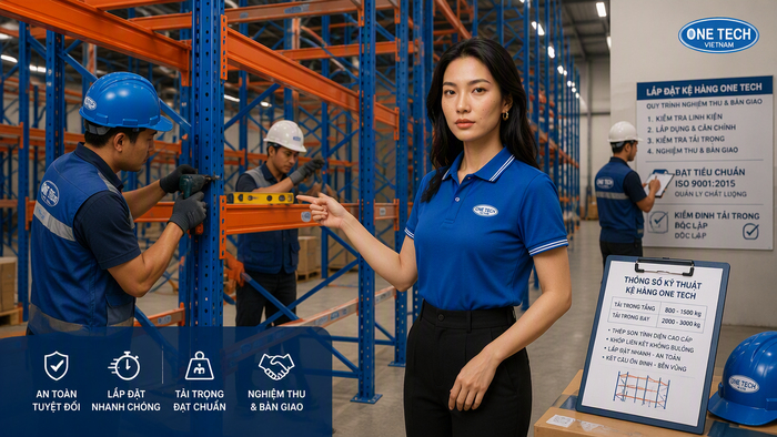 Lắp đặt kệ kho thực phẩm Hồ Chí Minh Đội thi công lắp đặt kệ kho thực phẩm tại Hồ Chí Minh