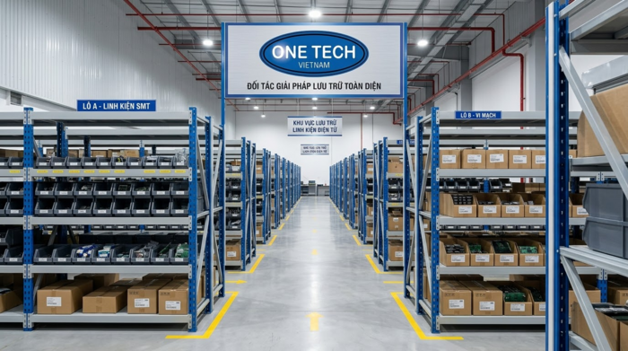 Thiết kế layout kho linh kiện điện tử tối ưu diện tích Layout kệ kho linh kiện điện tử tối ưu lối đi tại Hồ Chí Minh