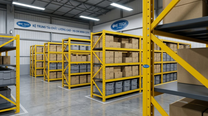 Kệ trung tải mâm tôn giá rẻ Kệ trung tải mâm tôn giá rẻ dùng cho kho hàng tổng hợp tại Hồ Chí Minh