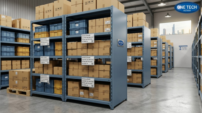 Kệ trung tải tối ưu mật độ lưu trữ Kệ trung tải tối ưu mật độ lưu trữ cho kho nhỏ tại Hồ Chí Minh